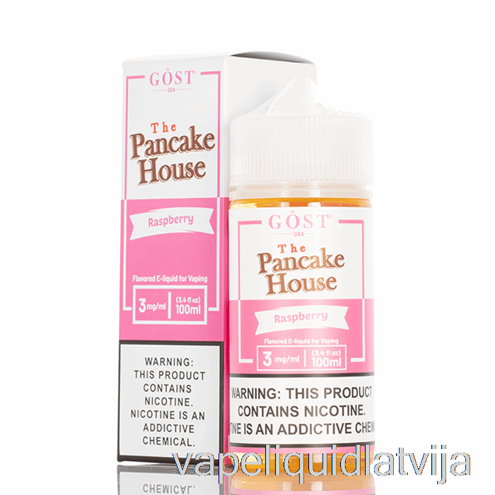 Avene - Pankūku Māja - Gost Vapor - 100ml 3mg Vape šķidrums